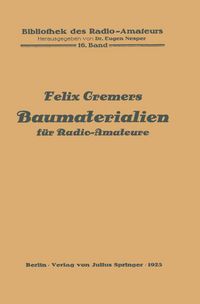 Produktbild: Baumaterialien f&uuml;r Radio-Amateure