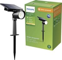 Produktbild: Philips LED 929004632501 Ashlyn Solar-Au&szlig;enstandleuchte LED LED fest eingebaut 1.4W Schwarz