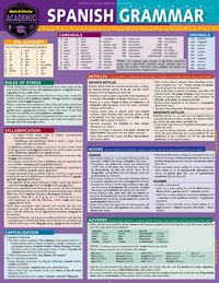 Produktbild: CHART-SPANISH GRAMMAR