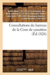 Produktbild: Consultations Du Barreau de la Cour de Cassation