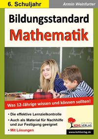 Produktbild: Bildungsstandard Mathematik