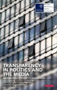 Produktbild: Transparency in Politics and the Media