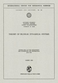 Produktbild: Theory of Bilinear Dynamical Systems