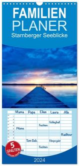 Produktbild: Familienplaner 2027 - Starnberger Seeblicke mit 5 Spalten (Wandkalender, 21 x 45 cm) CALVENDO