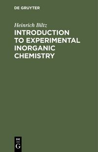 Produktbild: Introduction to Experimental Inorganic Chemistry