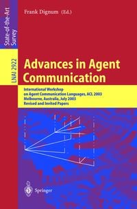 Produktbild: Advances in Agent Communication