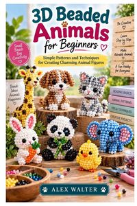 Produktbild: 3D Beaded Animals for Beginners