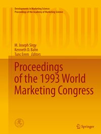 Produktbild: Proceedings of the 1993 World Marketing Congress