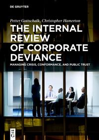 Produktbild: The Internal Review of Corporate Deviance