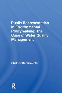 Produktbild: Public Representation In Environmental Policymaking
