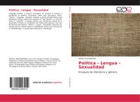 Produktbild: Pol&iacute;tica - Lengua - Sexualidad