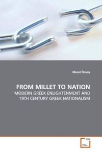 Produktbild: &Ouml;nsoy, M: from Millet To Nation