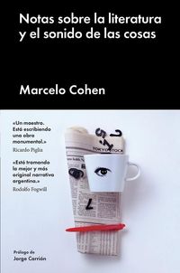 Produktbild: Notas sobre la literatura y el sonido de las cosas