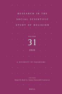 Produktbild: Research in the Social Scientific Study of Religion, Volume 31