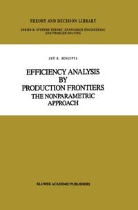 Produktbild: Efficiency Analysis by Production Frontiers