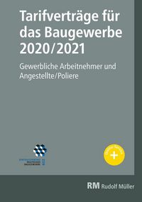Produktbild: Tarifvertr&auml;ge f&uuml;r das Baugewerbe 2020/2021