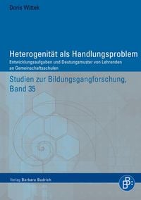 Produktbild: Heterogenit&auml;t als Handlungsproblem