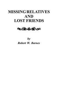 Produktbild: Missing Relatives and Lost Friends