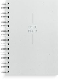 Produktbild: Burde Notizbuch A5 hellblau