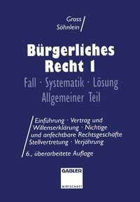 Produktbild: B&uuml;rgerliches Recht I
