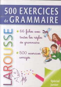 Produktbild: 500 exercices de grammaire : sp&eacute;cial junior