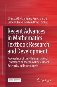Produktbild: Recent Advances in Mathematics Textbook Research and Development