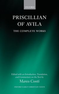 Produktbild: PRISCILLIAN OF AVILA COMP WORKS OECT C