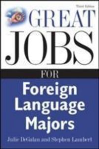 Produktbild: Great Jobs for Foreign Language Majors