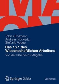 Produktbild: Das 1 x 1 des Wissenschaftlichen Arbeitens