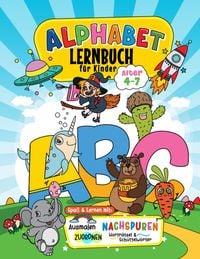 Produktbild: Alphabet-Lernbuch f&uuml;r Kinder von 4-7 Jahren