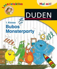 Produktbild: Lesedetektive Mal mit: Bubos Monsterparty 1. SJ