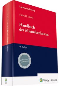 Produktbild: Handbuch der Mietnebenkosten