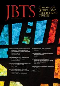 Produktbild: Journal of Biblical and Theological Studies, Issue 3.2