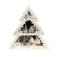 Produktbild: HTI-Living Schwibbogen Weihnachtsmann zu Besuch Schwibbogen Weihnachtsmann zu Besuch