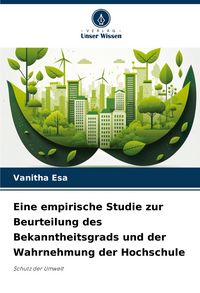 Produktbild: Eine empirische Studie zur Beurteilung des Bekanntheitsgrads und der Wahrnehmung der Hochschule