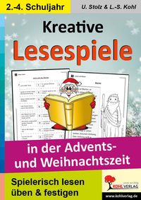 Produktbild: Kreative Lesespiele in der Advents- und Weihnachtszeit
