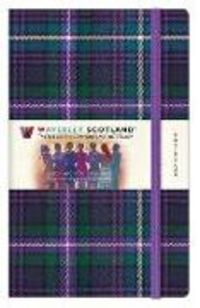Produktbild: Waverley Scotland Tartan Notebook: Auld Lang Syne Tartan Large Notebook 21cm x 13cm
