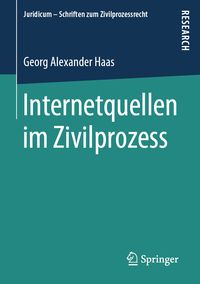 Produktbild: Internetquellen im Zivilprozess