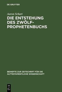Produktbild: Die Entstehung des Zw&ouml;lfprophetenbuchs