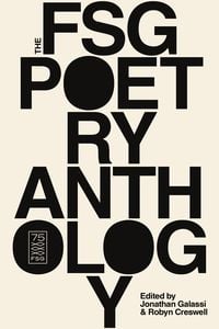 Produktbild: FSG Poetry Anthology