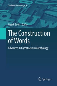 Produktbild: The Construction of Words