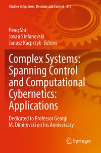 Produktbild: Complex Systems: Spanning Control and Computational Cybernetics: Applications
