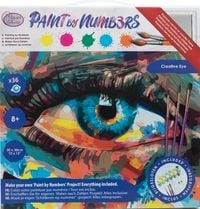 Produktbild: Craft Buddy PBN-3030-018 - Paint by Numbers, Creative Eye, 30x30cm, Malen-nach-Zahlen