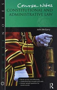 Produktbild: McGarry, J: Course Notes: Constitutional and Administrative