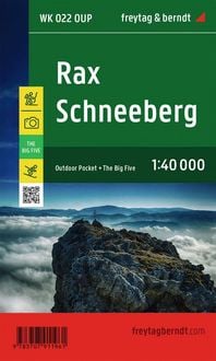 Produktbild: freytag & berndt Wanderkarte WK 022 OUP Rax - Schneeberg 1:40.000
