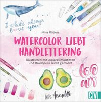 Produktbild: Watercolor liebt Handlettering