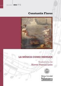 Produktbild: La m&uacute;sica como mensaje