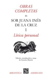 Bild vom Artikel Obras completas, I vom Autor sor Juana Inés de la Cruz