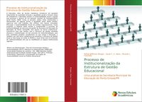 Produktbild: Processo de Institucionaliza&ccedil;&atilde;o da Estrutura de Gest&atilde;o Educacional
