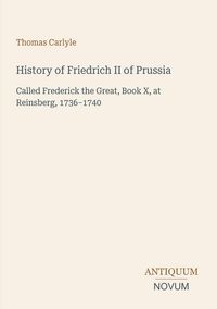 Produktbild: History of Friedrich II of Prussia